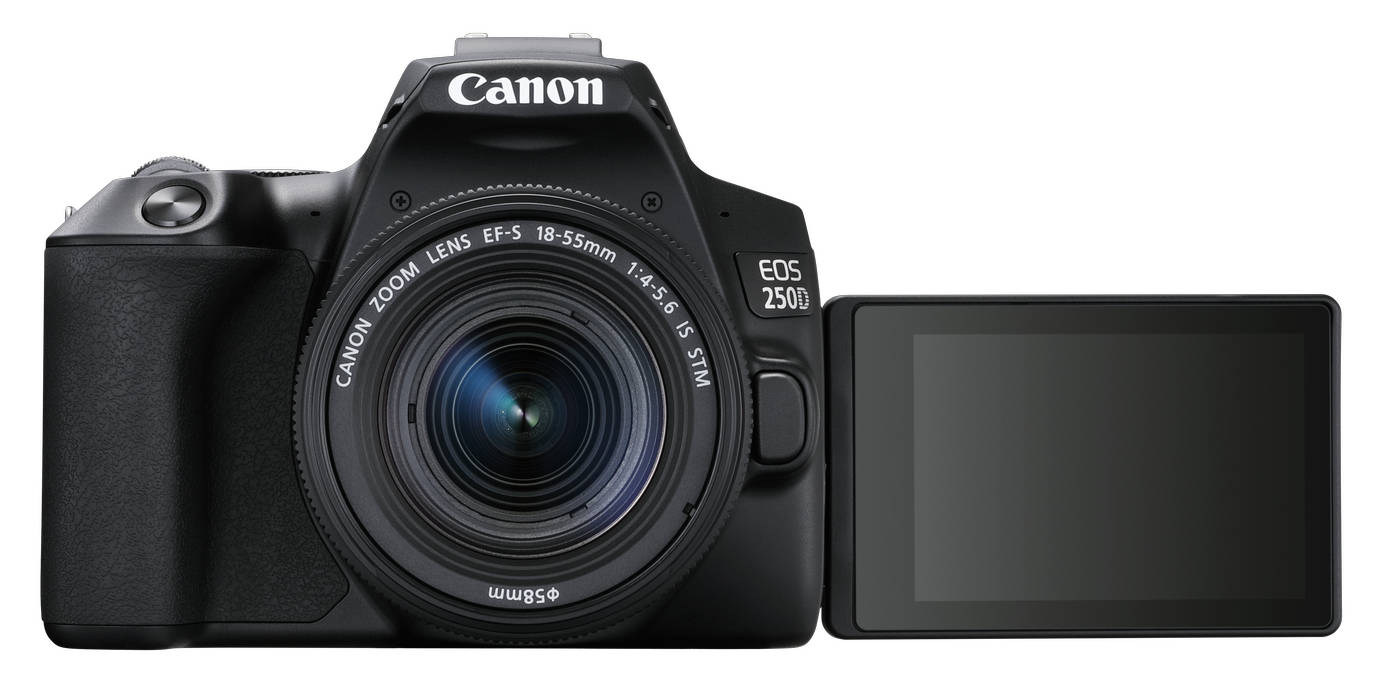 Canon EOS 250D, cámara réflex compacta con pantalla de ángulo variable